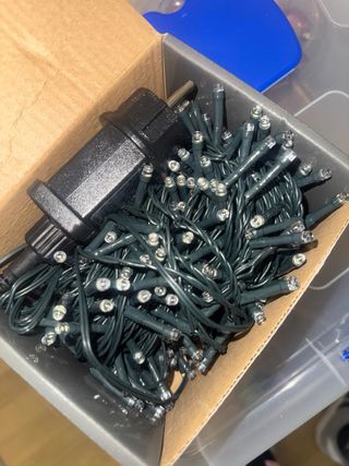 Luci LED Natale Wisdom 300 Blu/Bianco