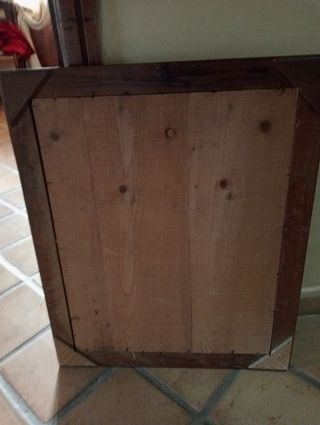 2 Marcos antiguos de madera de olivo