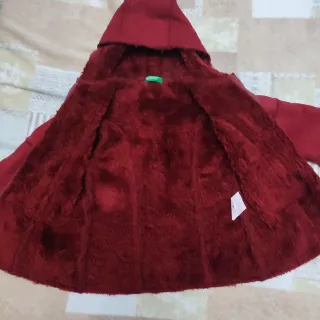 Cappottino neonata con cappuccio