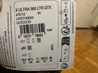 Scarpe Salomon X Ultra 360 L TR GTX