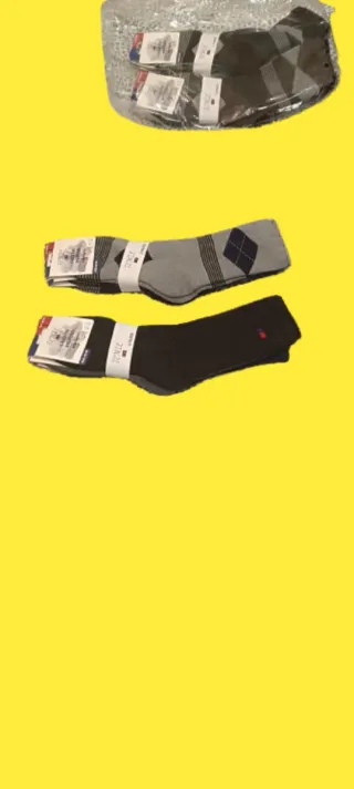 PACK 6 PARES CALCETINES INVIERNO TERMICOS HOMBRE