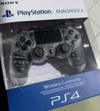 Controller PS4 Camouflage Rosso e trasparente