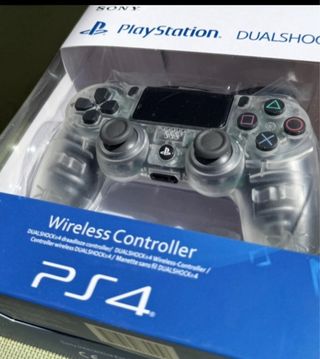 Controller PS4 Camouflage Rosso e trasparente