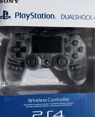 Controller PS4 Camouflage Rosso e trasparente