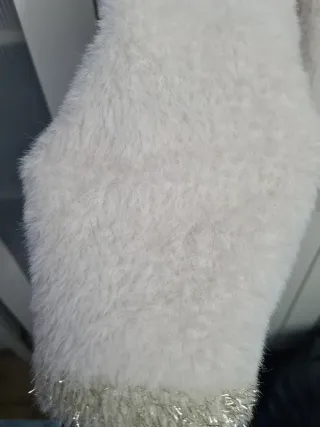 Jersey pelo beige Camaieu talla L