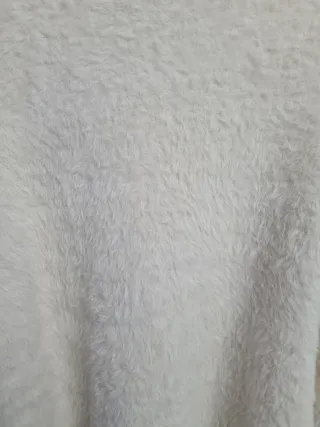 Jersey pelo beige Camaieu talla L