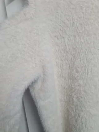 Jersey pelo beige Camaieu talla L