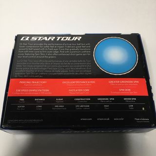 12 Bolas Golf Srixon Q-Star Tour Amarillas