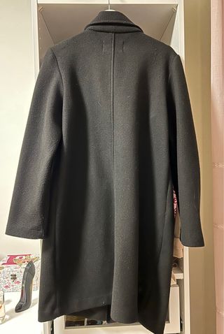 Abrigo Negro Stradivarius