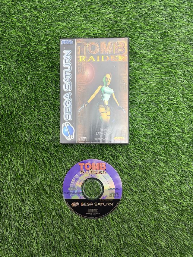 Jogo Tomb Raider para Sega Saturn Pal
