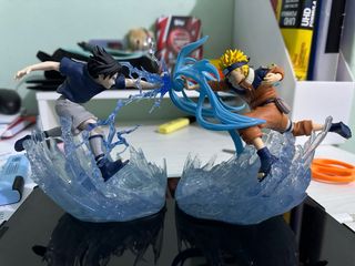 Figuras Naruto y Sasuke