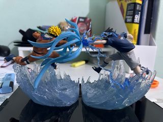 Figuras Naruto y Sasuke