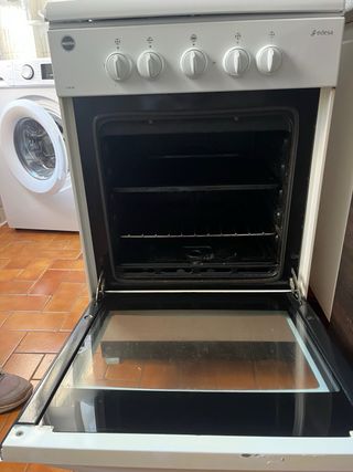 Horno blanco para recoger