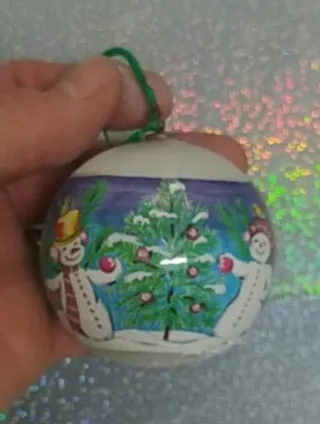 Bolas de Navidad Decoradas