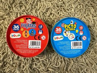 Juegos de mesa Ludum Piratas y Picto Palabra