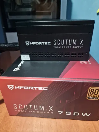 Fuente Alimentación Nfortec Scutum X 750W