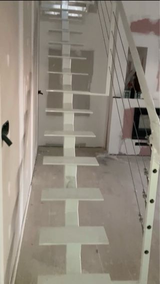 Escaleras de hierro para interior y exterior