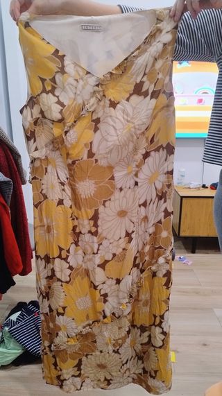 Vestido largo SINTESIS flores