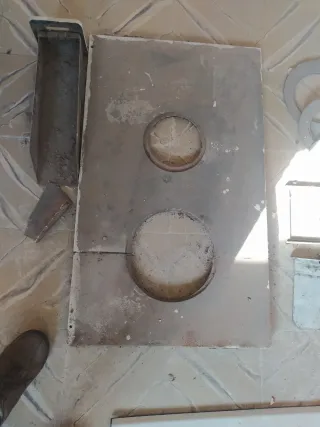 Chapa cocina carbón