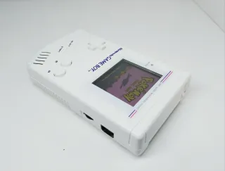 Nintendo Gameboy DMG Bianco con Schermo IPS Q5