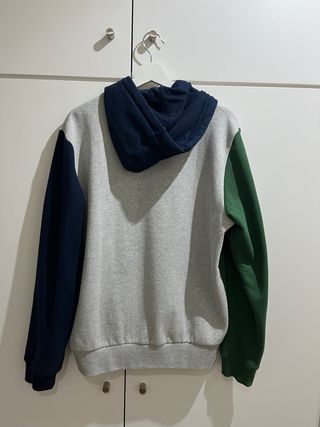 Sudadera Lacoste cremallera multicolor