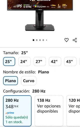 Monitor Asus TUF Gaming VG259QM