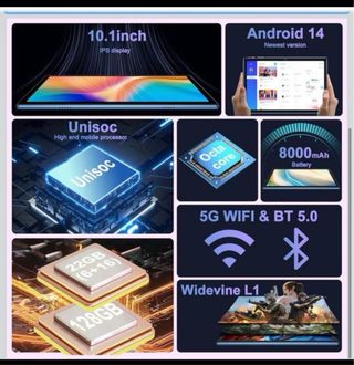 Tablet DEERTIME E6 Azul