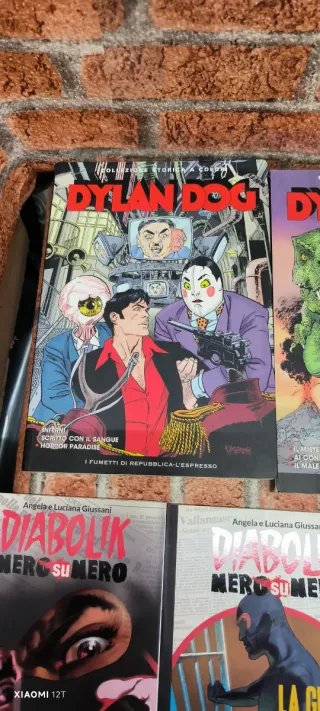 Lotto 7 Dylan Dog, Diabolik, Spider-Man