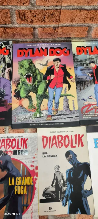 Lotto 7 Dylan Dog, Diabolik, Spider-Man