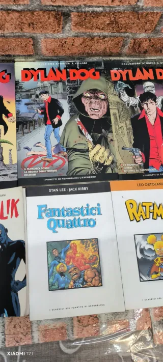 Lotto 7 Dylan Dog, Diabolik, Spider-Man