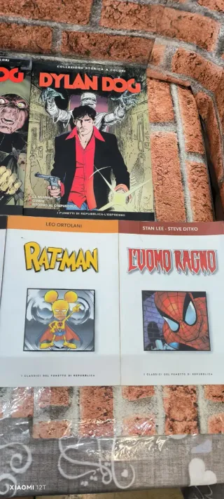 Lotto 7 Dylan Dog, Diabolik, Spider-Man