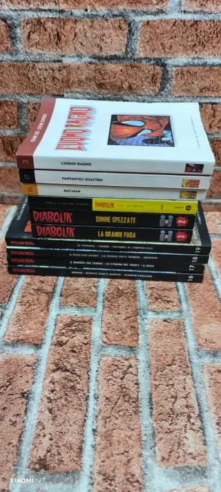 Lotto 7 Dylan Dog, Diabolik, Spider-Man