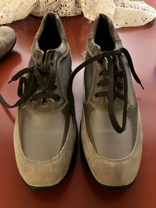 Scarpe Frau Marrone/Grigio Nuove