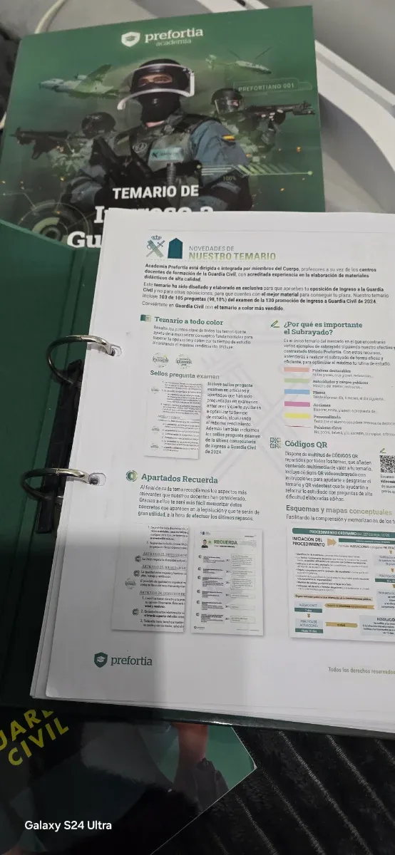 Temario guardia civil