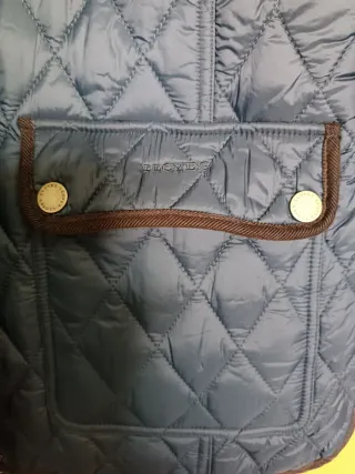 Chaqueta acolchada azul Lloyd's estilo Husky