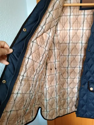 Chaqueta acolchada azul Lloyd's estilo Husky