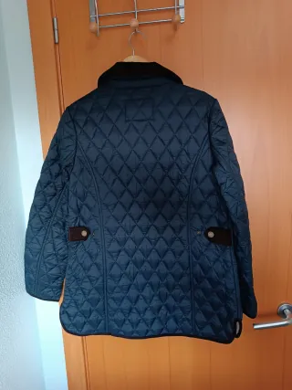 Chaqueta acolchada azul Lloyd's estilo Husky