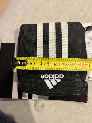 Monedero Adidas billetero cartera color Negro