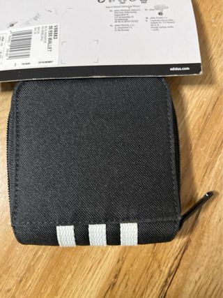 Monedero Adidas billetero cartera color Negro