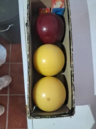 3 Bolas Carambola Años 70, como nu3vas