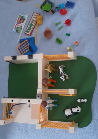 Playmobil Clínica Veterinaria Zoo