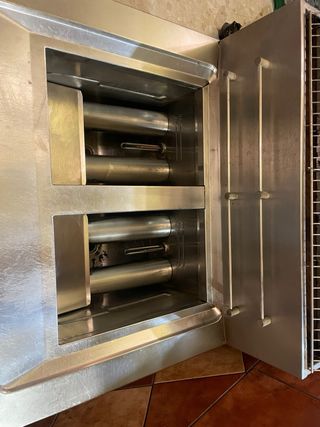 Freidora industrial gas 25L doble marca REPAGAS