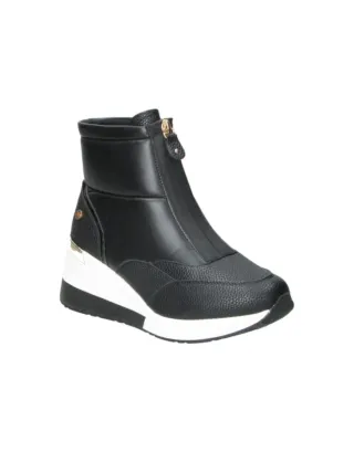 Botín Xti Negro y Blanco