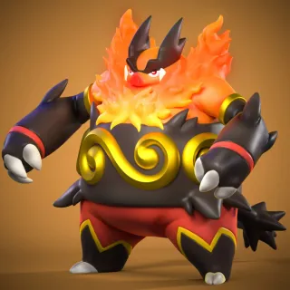 FIGURA EMBOAR POKEMON RESINA 3D