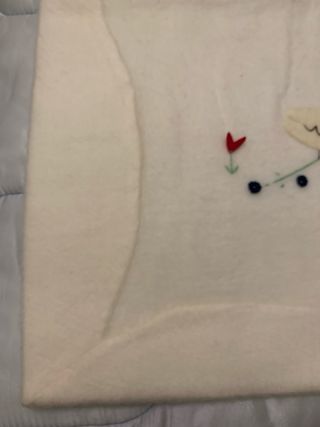 Copertina culla invernale con uccellini