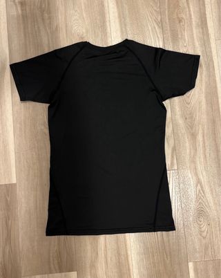 Camiseta Spiderman Negra Compresión Talla M