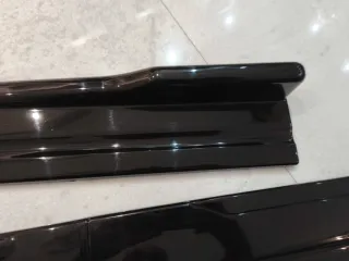 Faldones laterales coche negros