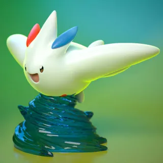 FIGURA TOGEKISS POKEMON RESINA 3D