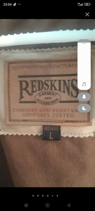 Chaqueta Vintage Redskins Edición Limitada