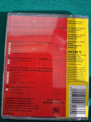 Minidisc Clásico Música Clásica